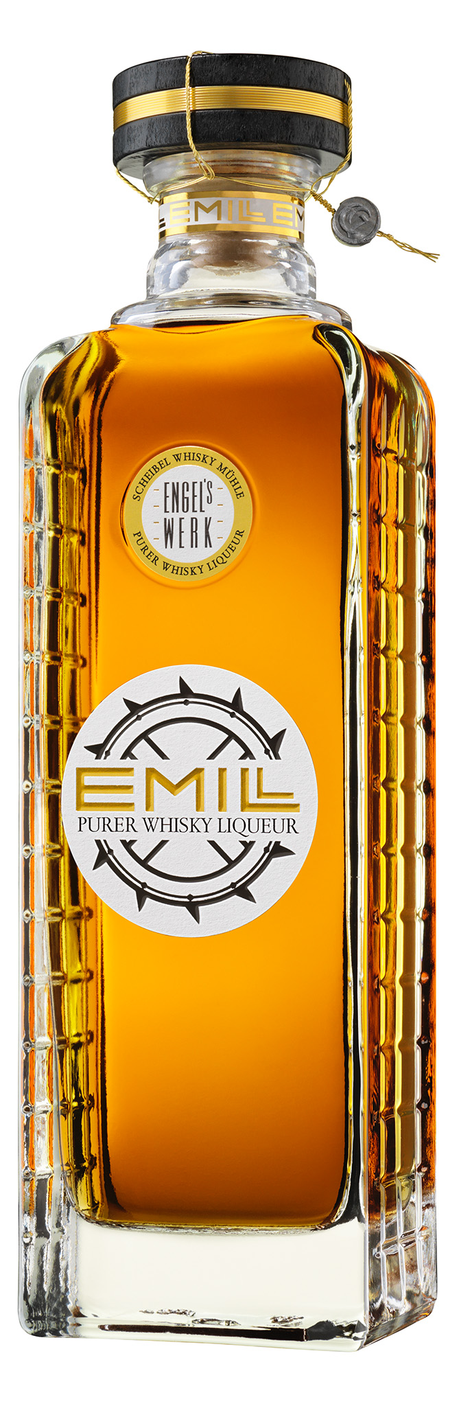 EMILL Engelswerk Whisky Liqueur 40% Vol. mit Geschenkbox 0,7 l