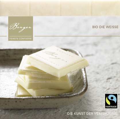 BIO Die Weisse, 29%, Schokolade, Confiserie Berger, Tirol 0,09 kg