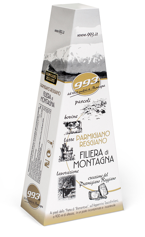 Parmigiano Reggiano 993, 30 Mon. gereift, Filiera Di Montagna 0,5 kg