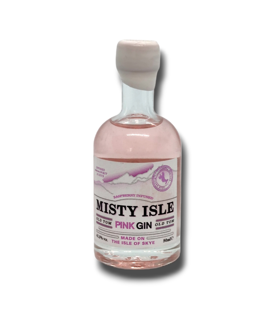 Misty Isle Pink Gin 41,5% Vol. Isle of Skye Distillers 0,05 l