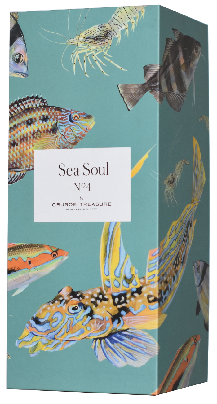 Sea Soul No. 4 Unterwasserwein Syrah, Crusoe Treasure 0,75 l