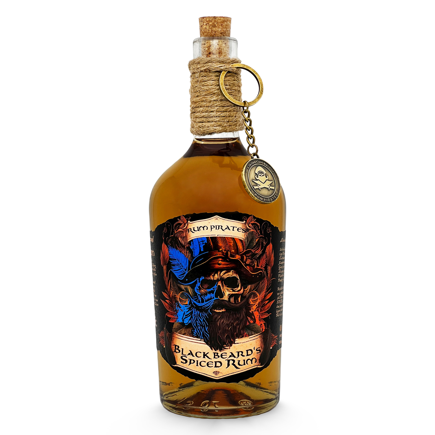 Blackbeard‘s Spiced Rum 40%, Rum Pirates, 0,7 l