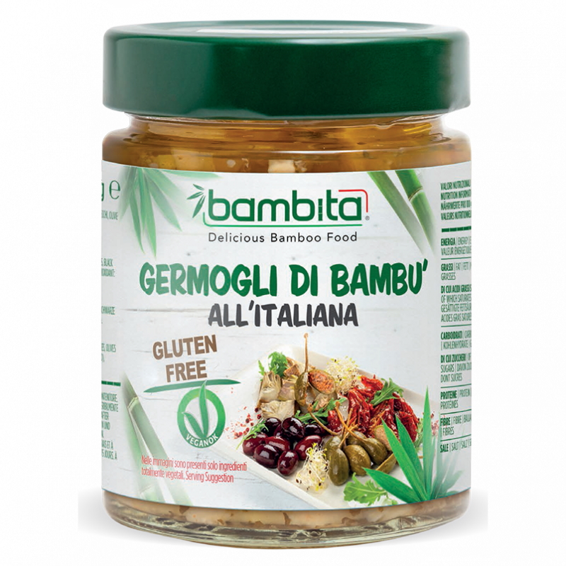 Bambita - Bambussprossen auf italienische Art 0,2 kg
