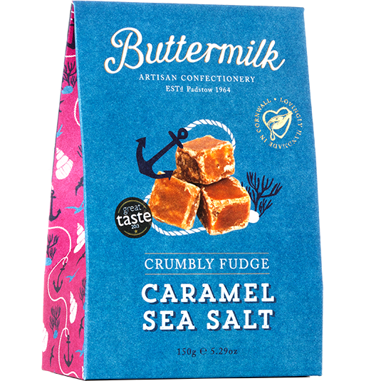 Luxury Caramel Sea Salt Fudge 0,15 kg