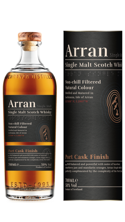 The Arran Port Cask Finish - Single Malt Scotch Whisky - 50% Vol. 0,7 l