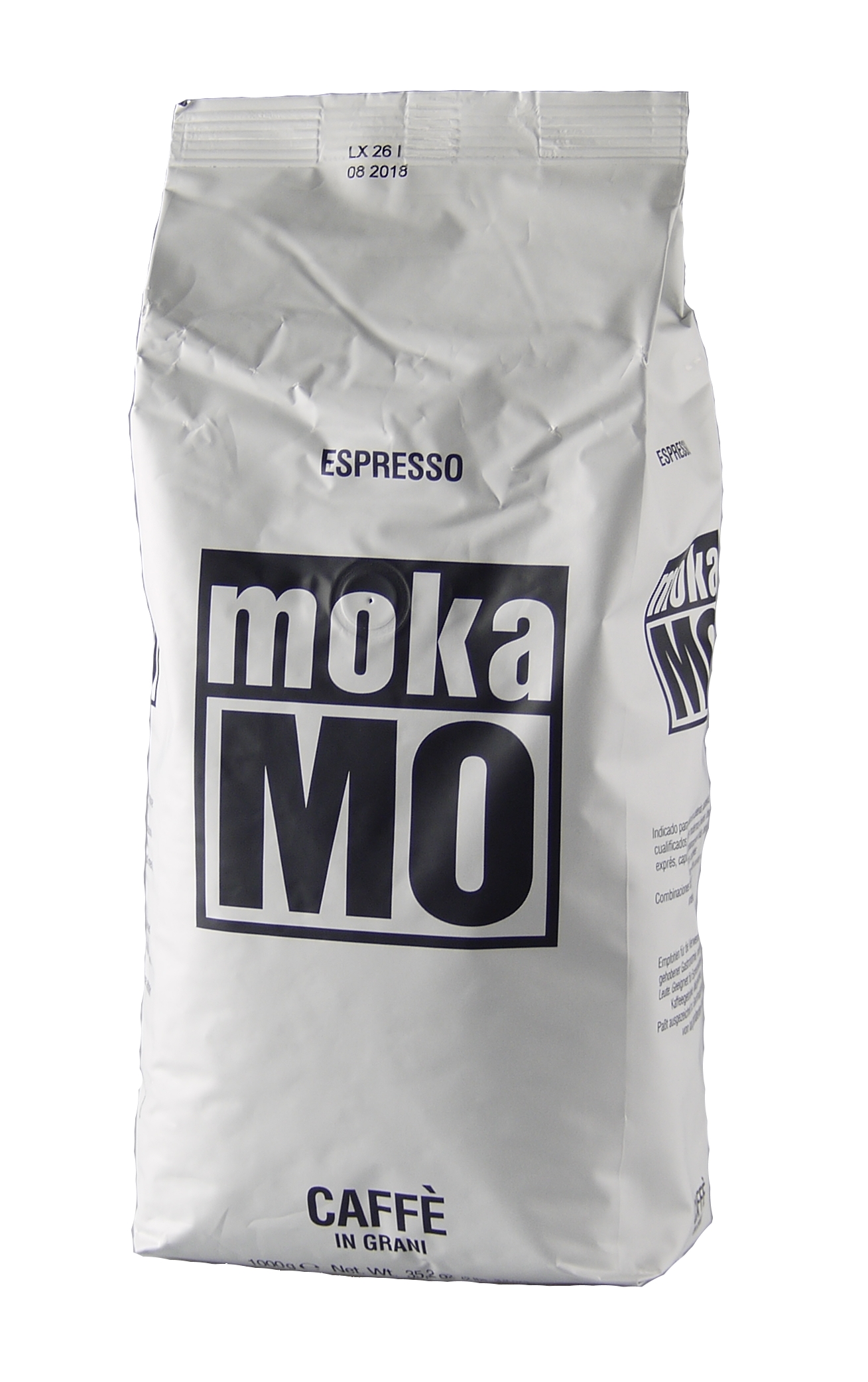 MOKAMO Dolce, Espresso Italiano Di Qualit, Kaffee ganze Bohnen 1 kg