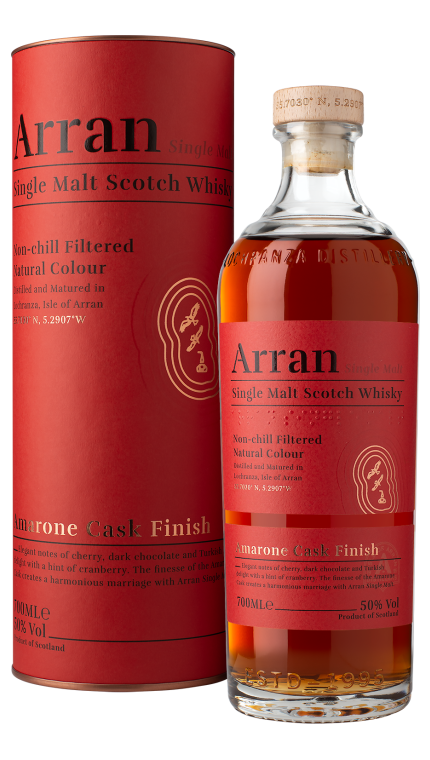 The Arran Amarone Cask Finish - Single Malt Scotch Whisky - 50% Vol. 0,7 l