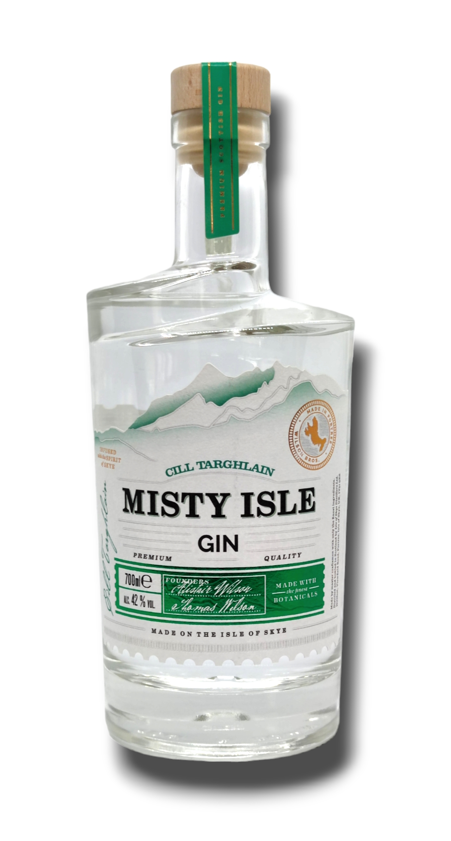 Misty Isle Gin Cill Targhlain 42% Vol.- Isle of Skye Distillers 0,7 l