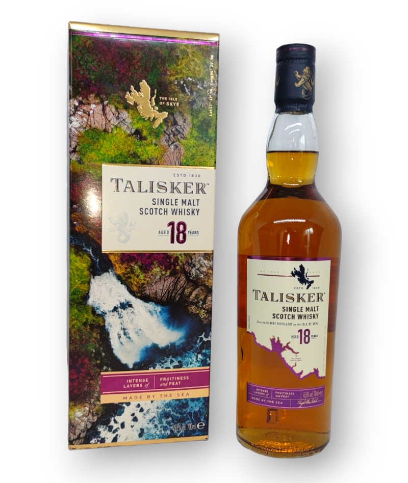 Talisker 18 Jahre - Single Malt Scotch Whisky - 45,8% Vol. 0,7 l