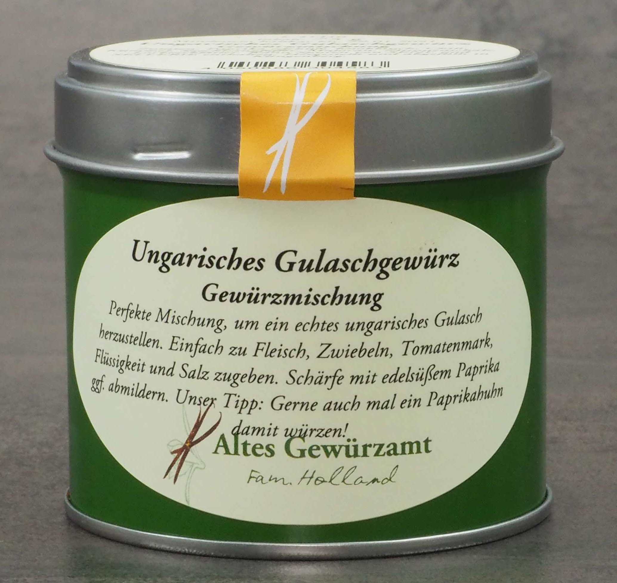 Ungarisches Gulaschgewürz, Altes Gewürzamt, Ingo Holland 0,075 kg
