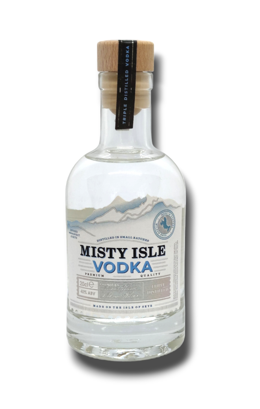Misty Isle Vodka 40% Vol.- Isle of Skye Distillers 0,2 l