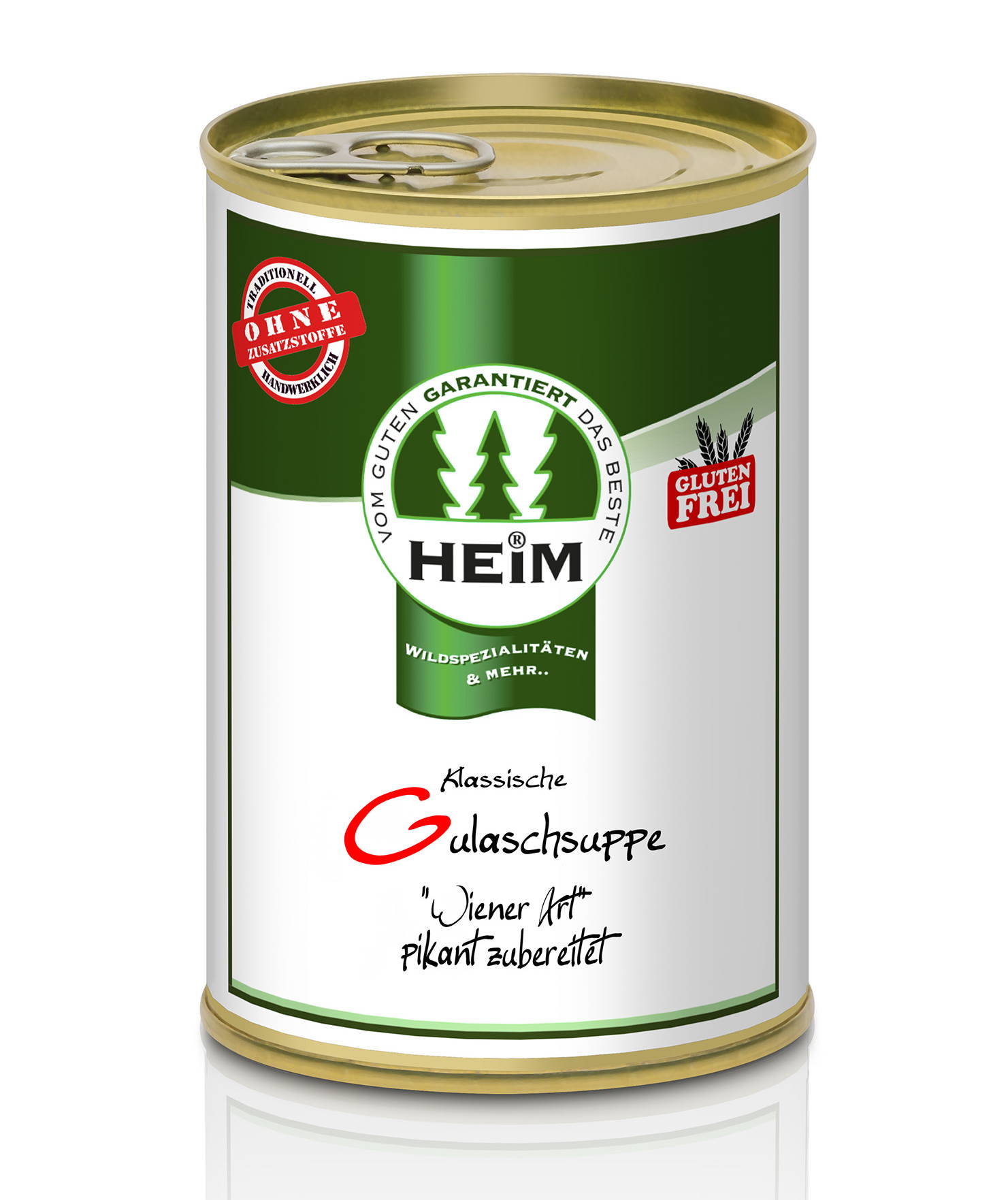 Klassische Gulaschsuppe "Wiener Art" (glutenfrei), HEIM 0,4 l