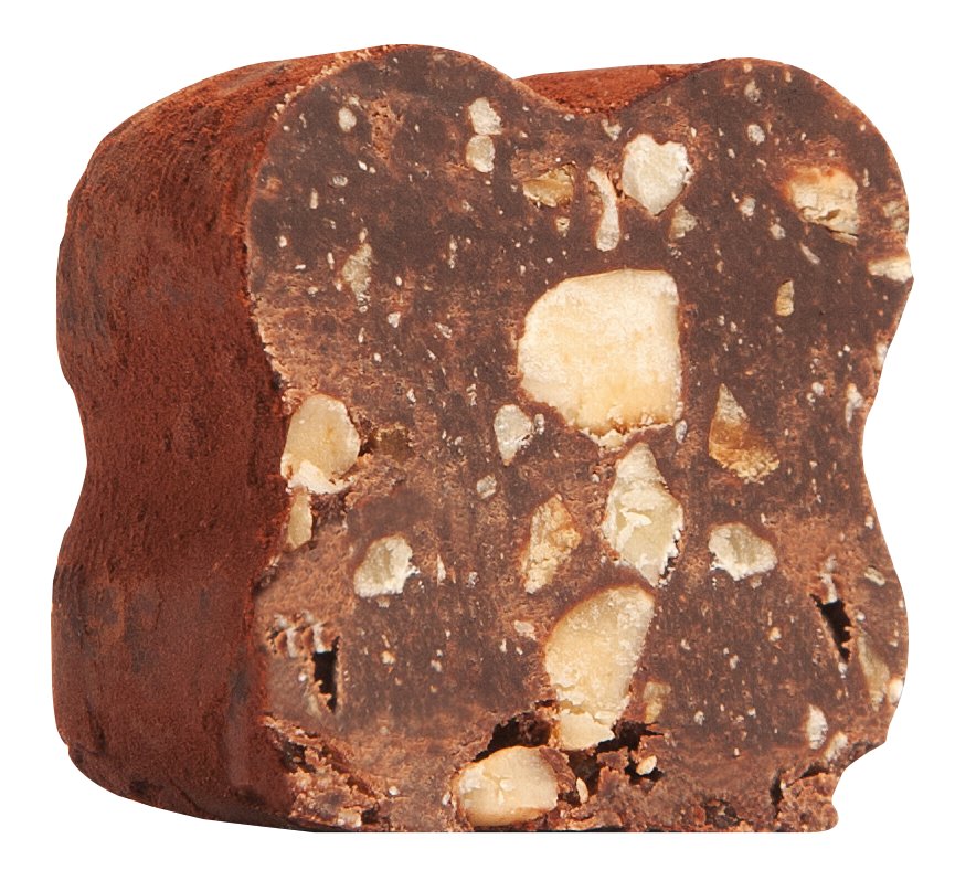 Tartufi dolci extraneri, Extradunkle Schokoladentrüffel mit Piemont Haselnüssen 0,2 kg