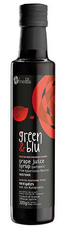 Dessertsauce Traubensirup Green & Blu 0,25 l Flasche