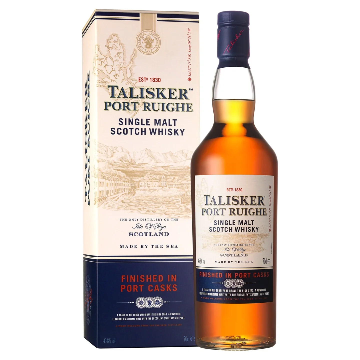 Talisker Port Ruighe - Single Malt Scotch Whisky - 45,8% Vol. 0,7 l