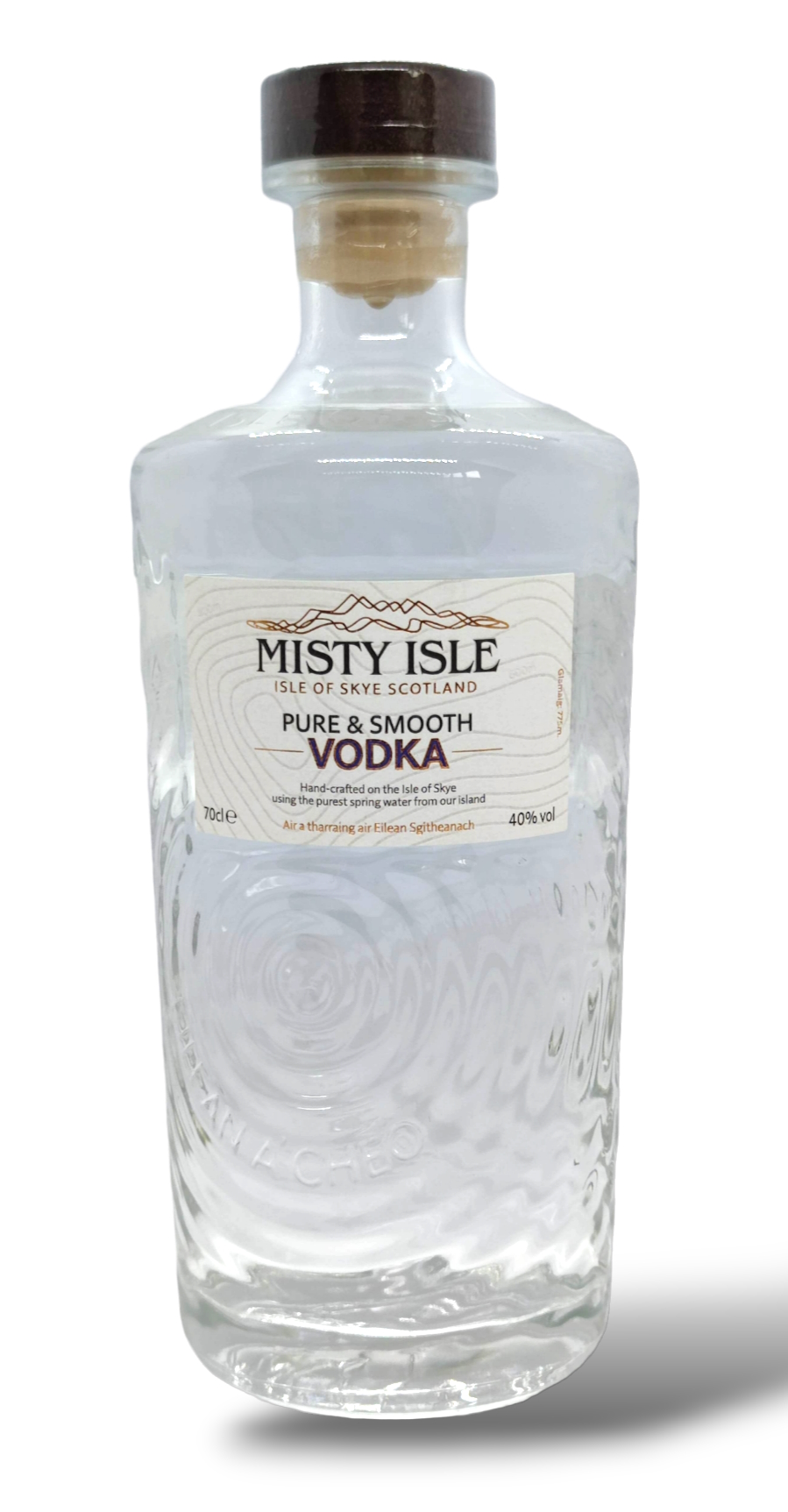 Misty Isle Vodka Pure & Smooth 40% Vol. Gorilka Isle of Skye Distillers 0,7 l