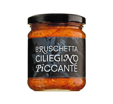 Bruschetta piccante aus Kirschtomaten aus Sizilien 0,2 kg