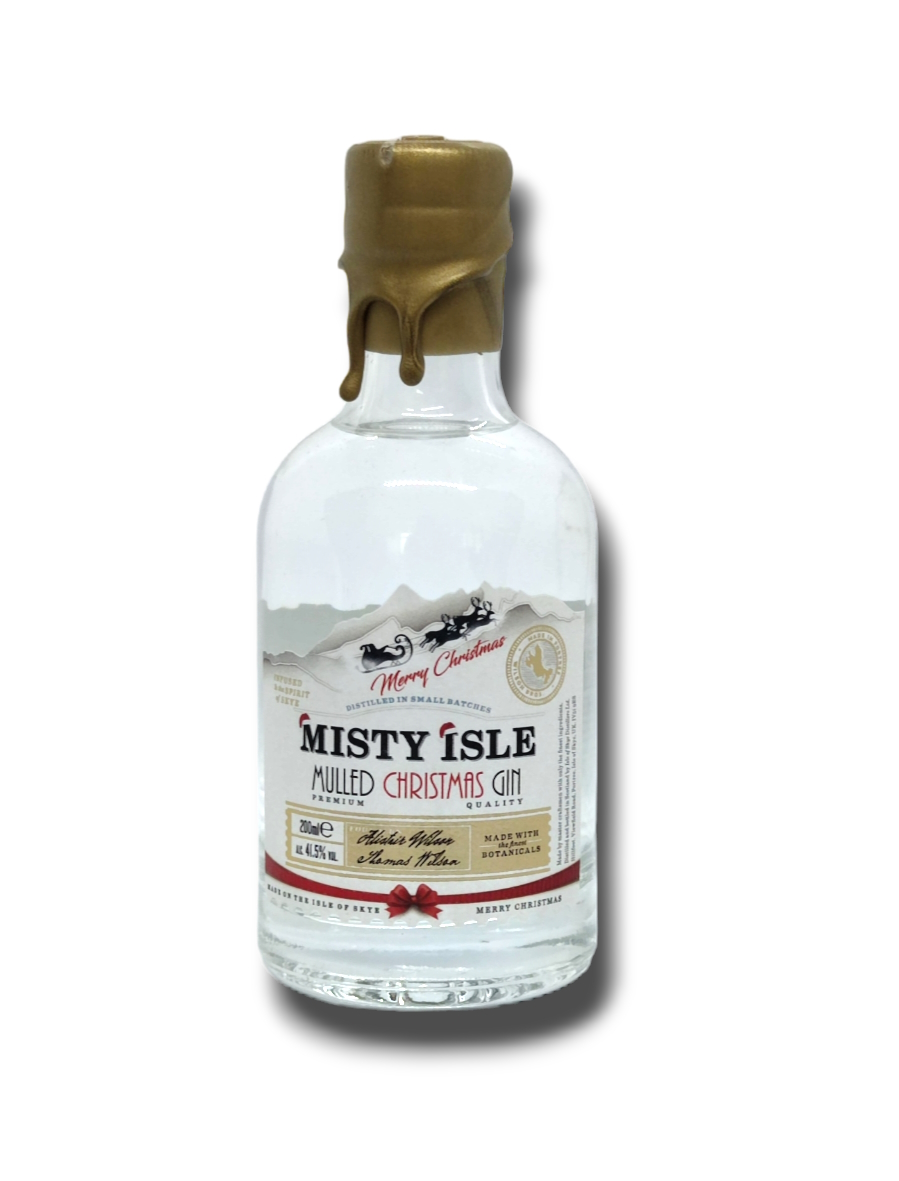 Misty Isle Mulled Christmas Gin 41,5% Vol. Isle of Skye Distillers 0,2 l