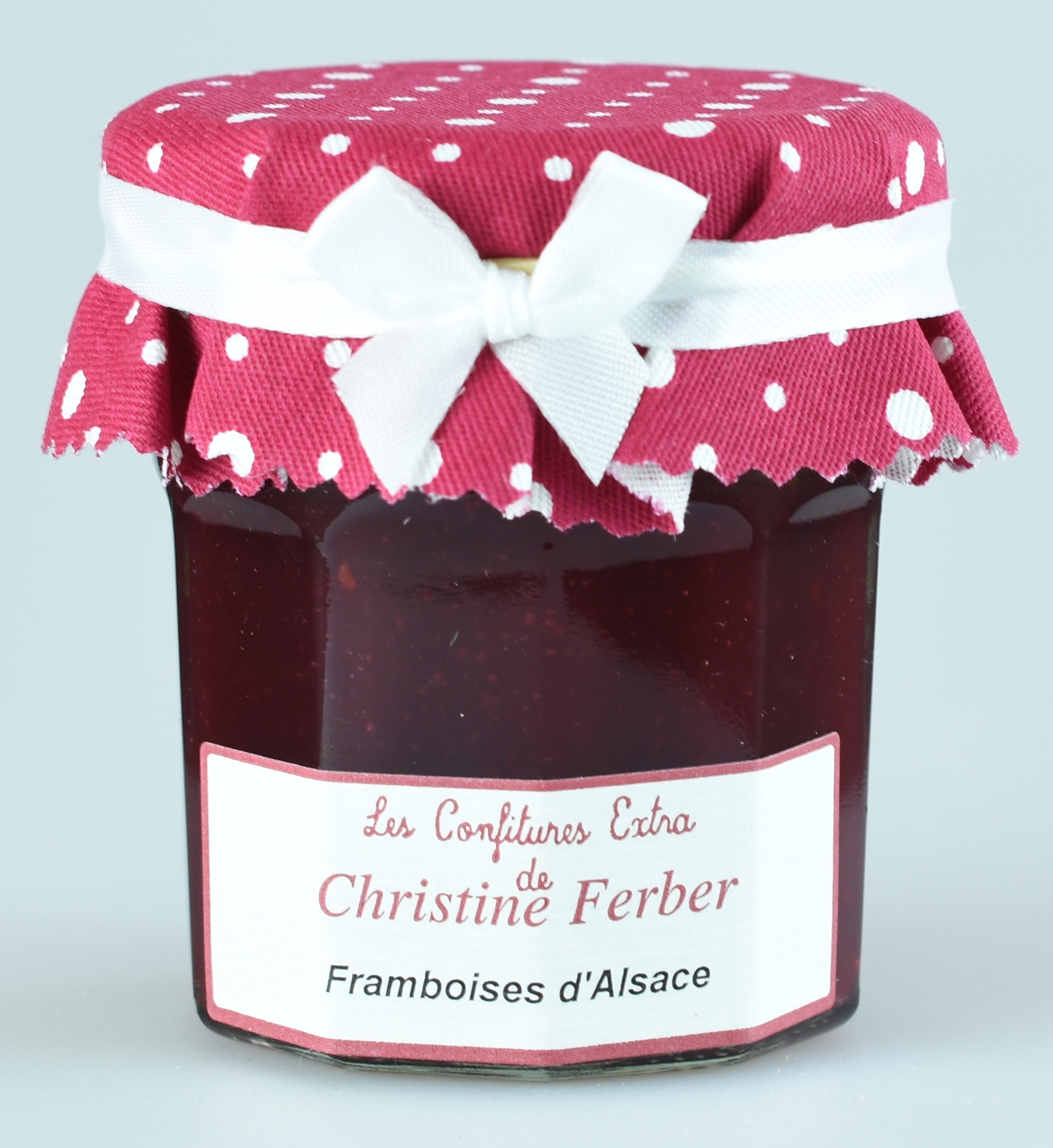 Himbeeren ohne Kerne, Confiture fine, Framboises d'Alsace, Christine Ferber 0,22 kg