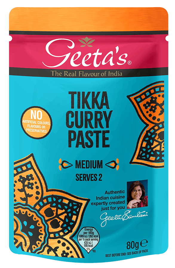 Geeta´s Tikka Curry Paste - medium, 0,08 kg